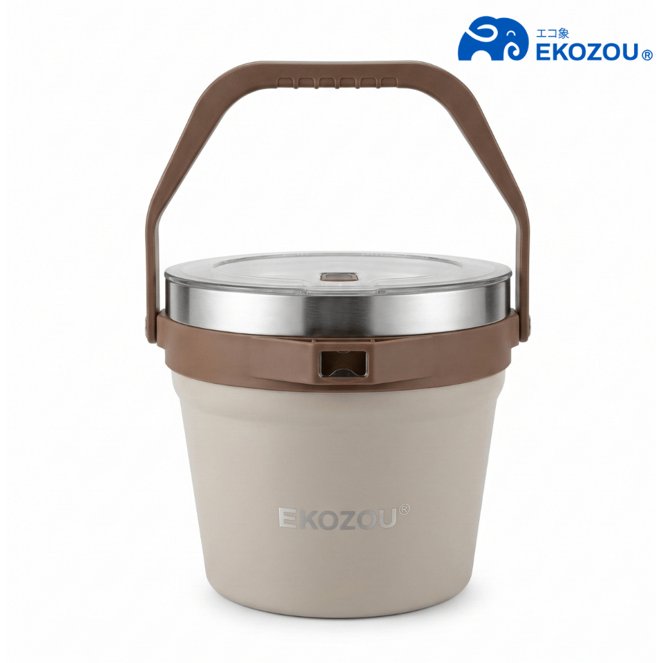 ถังน้ำแข็งเก็บความเย็น EKOZOU EKO WILDER 7 ลิตร สี MOCHA BROWN_1