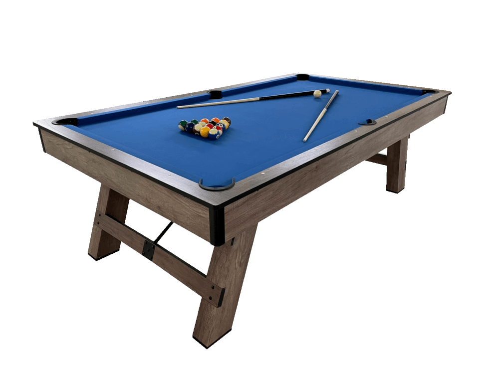 โต๊ะพูล POOL BILLIARD TABLE V.4 ขนาด 7 ฟุต สักหลากสีน้ำเงิน_0