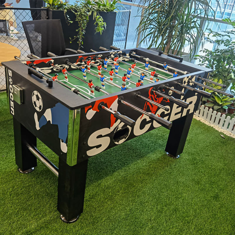โต๊ะโกล์ โต๊ะฟุตบอลมือหมุน POOL BILLIARD รุ่น V.1 ลาย SOCCER