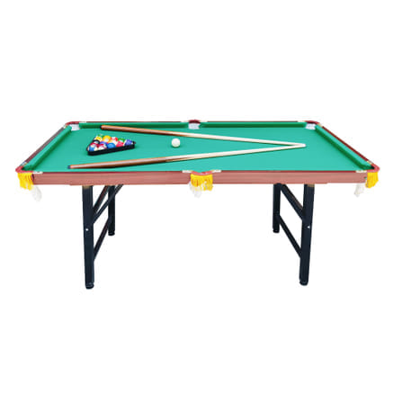 โต๊ะพูลพับได้ POOL BILLIARD รุ่น V.20 ขนาด 5 ฟุต สักหลาดสีเขียว_2