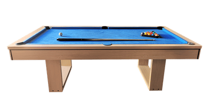 โต๊ะพูล POOL BILLIARD V.3 ขนาด 8 ฟุต สักหลากสีน้ำเงิน_3