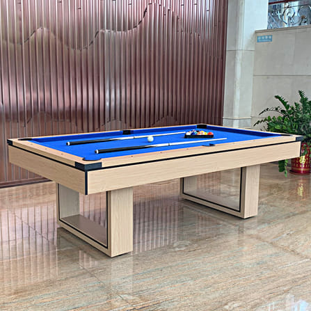 โต๊ะพูล POOL BILLIARD V.3 ขนาด 8 ฟุต สักหลากสีน้ำเงิน_8