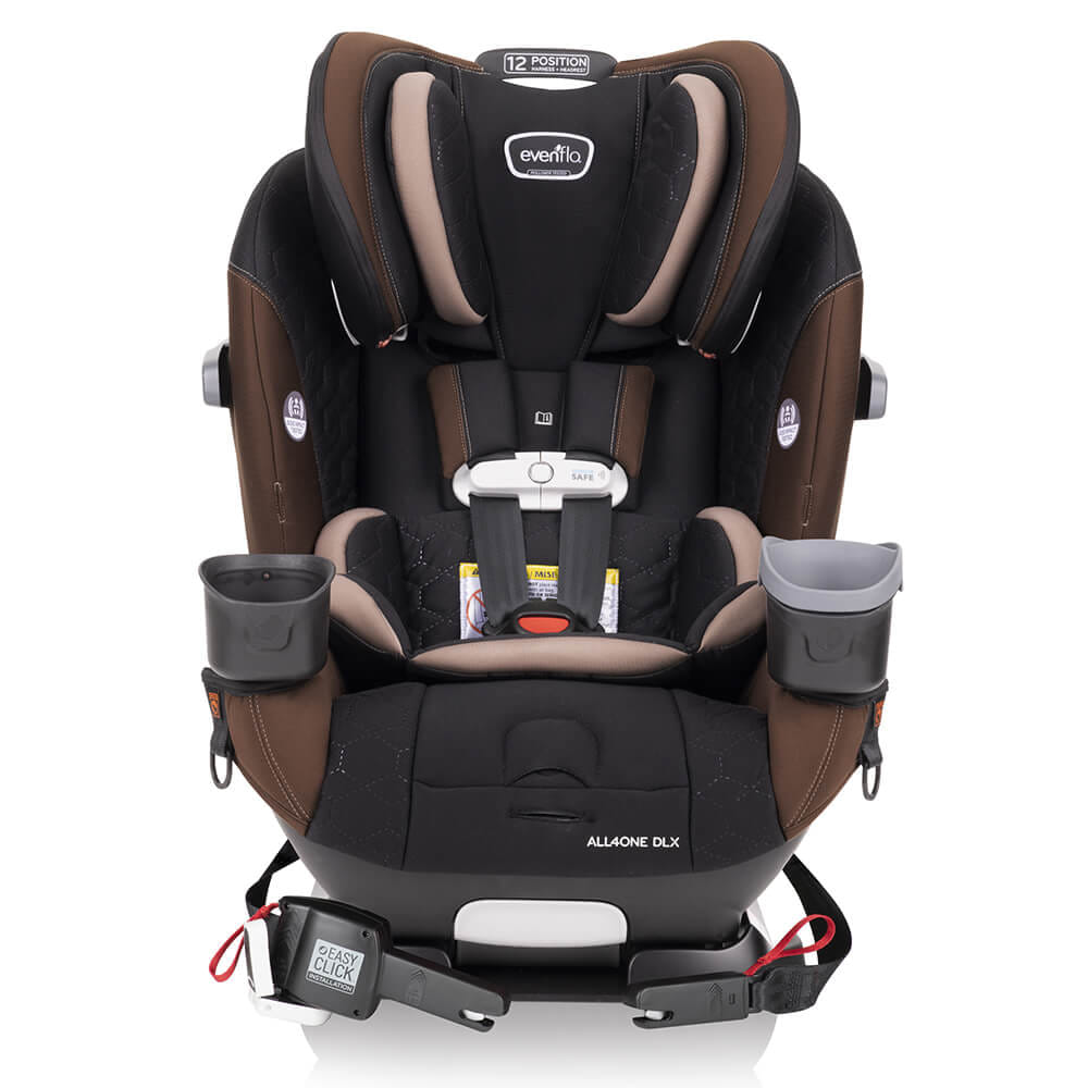 คาร์ซีท ALL-4-ONE EVENFLO สำหรับแรกเกิด-12ปี พร้อมระบบ SENSOR SAFE คอยเตือนเมื่ออยู่ห่างเด็ก สีน้ำตาล_9