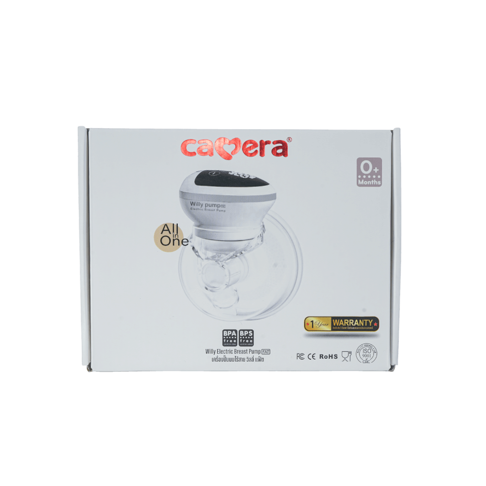 เครื่องปั๊มนมไร้สาย CAMERA WILLY PUMP FAT 7 ออนซ์ (200 มล.)