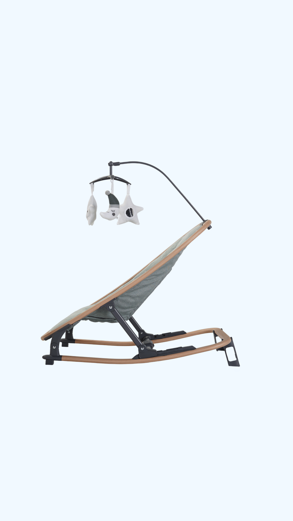 เปลโยก MOMCO BABY COZY BOUNCER สีเทาอ่อน