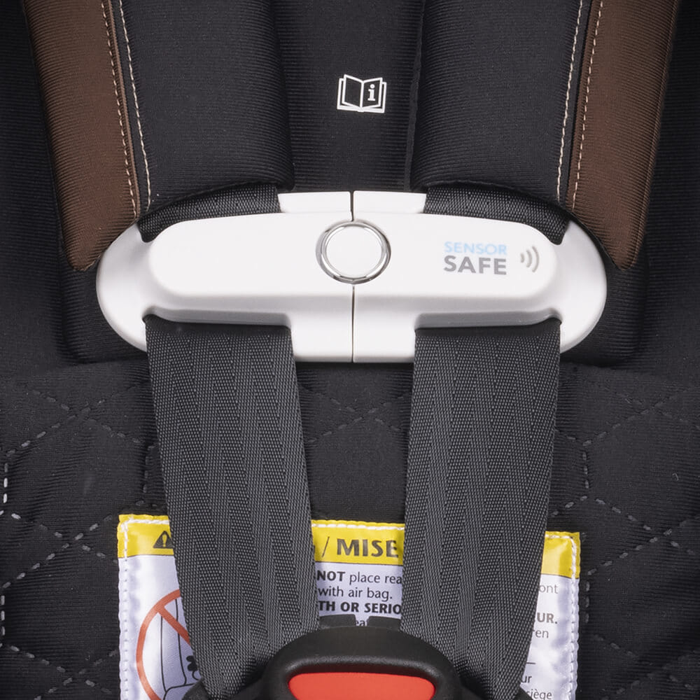 คาร์ซีท ALL-4-ONE EVENFLO สำหรับแรกเกิด-12ปี พร้อมระบบ SENSOR SAFE คอยเตือนเมื่ออยู่ห่างเด็ก สีน้ำตาล
