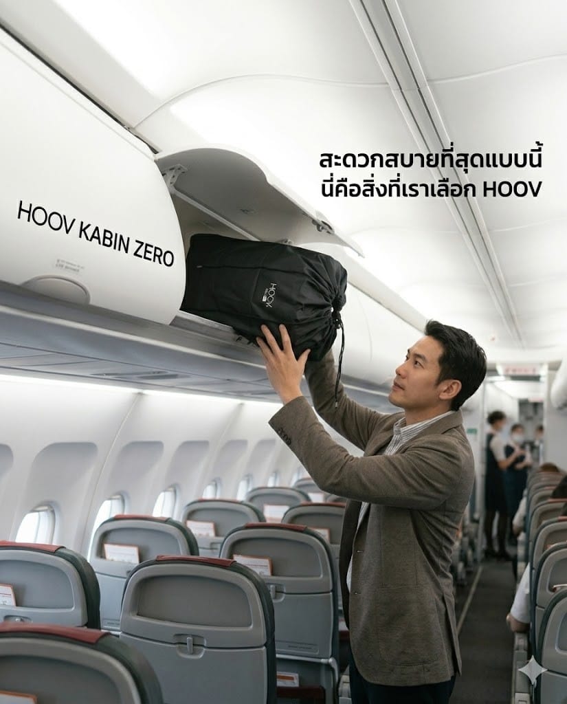 รถเข็นเด็ก CAMERA HOOV KABIN ZERO ขึ้นเครื่องบินได้โดยไม่ต้องโหลดใต้เครื่อง สีอเมริกาโน่_5