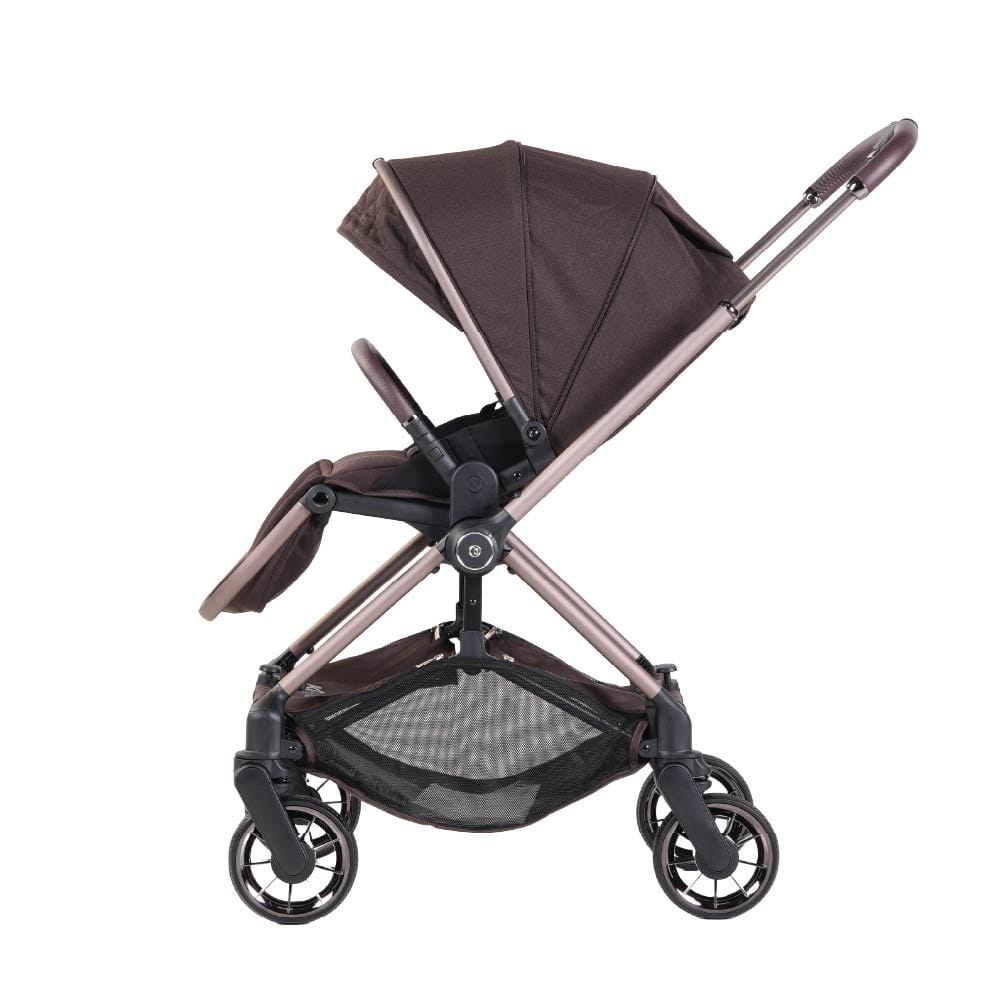 รถเข็นเด็ก 2 ทิศทาง EMBIX รุ่น KIMI LITE น้ำหนักเบา สีน้ำตาล_0