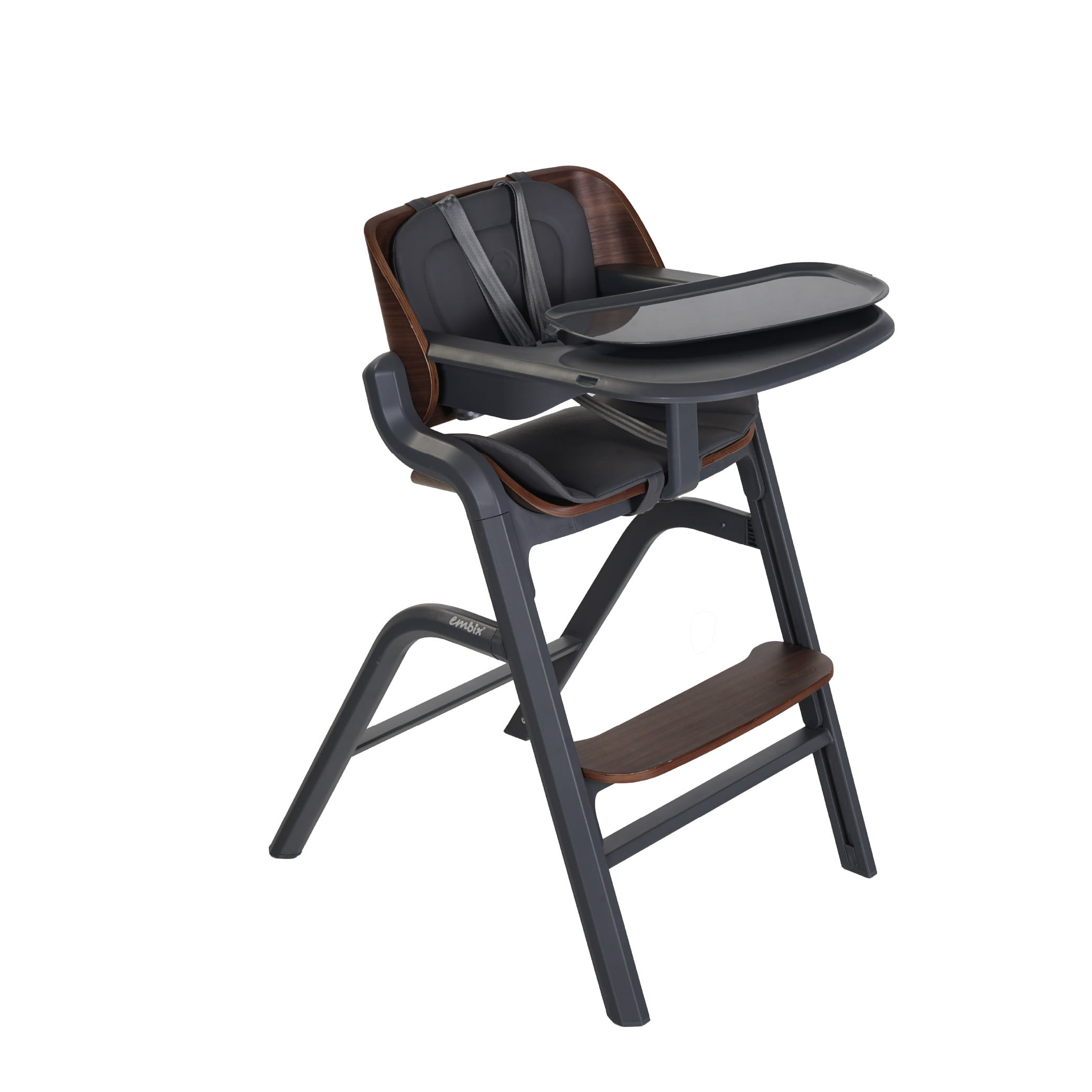 เก้าอี้ทานอาหารเด็ก EMBIX OKU สี OAK WOOD GREY_3