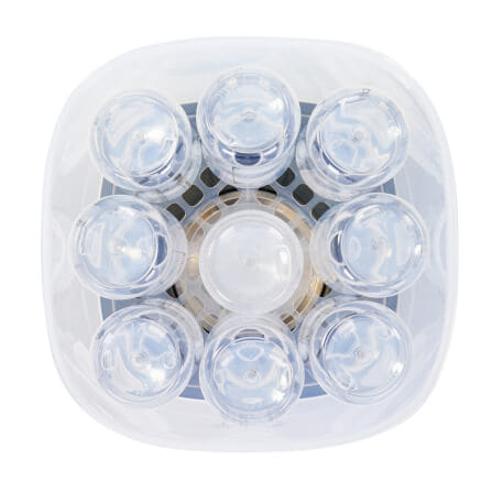 เครื่องนึ่งฆ่าเชื้อขวดนม CAMERA รุ่น HEPADRY3 (ใส่ขวดนมได้ 9 ขวด)_4