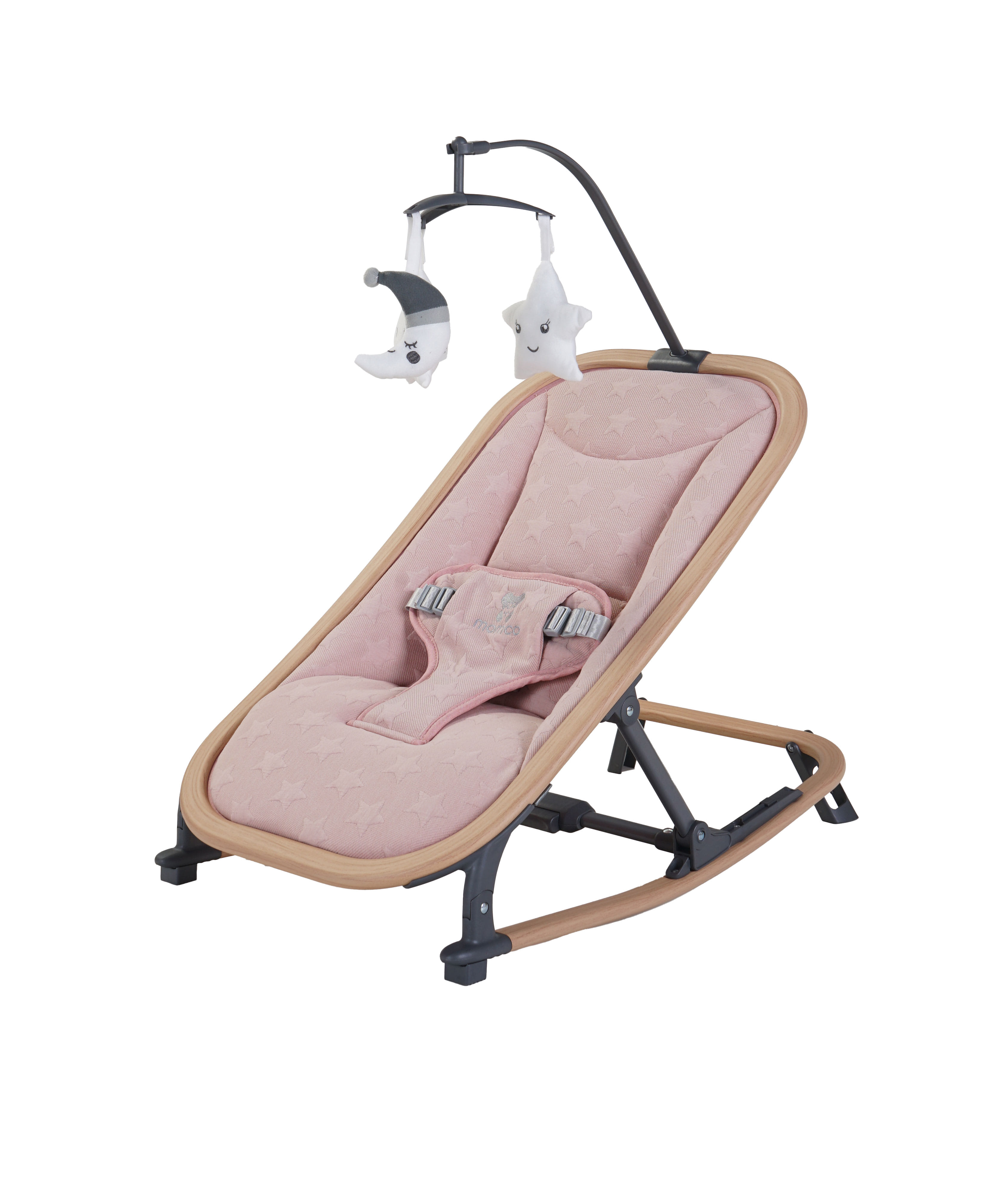 เปลโยก MOMCO BABY COZY BOUNCER สีชมพู_0