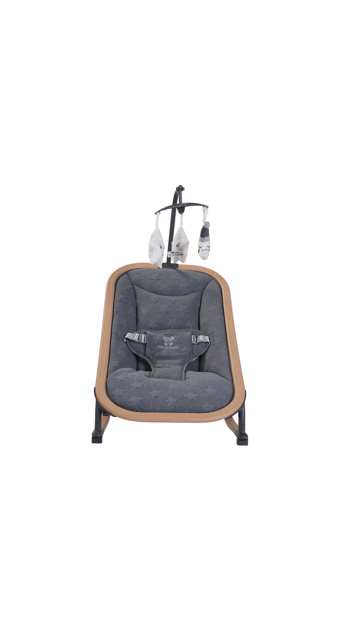 เปลโยก MOMCO BABY COZY BOUNCER สีดำเทา_2