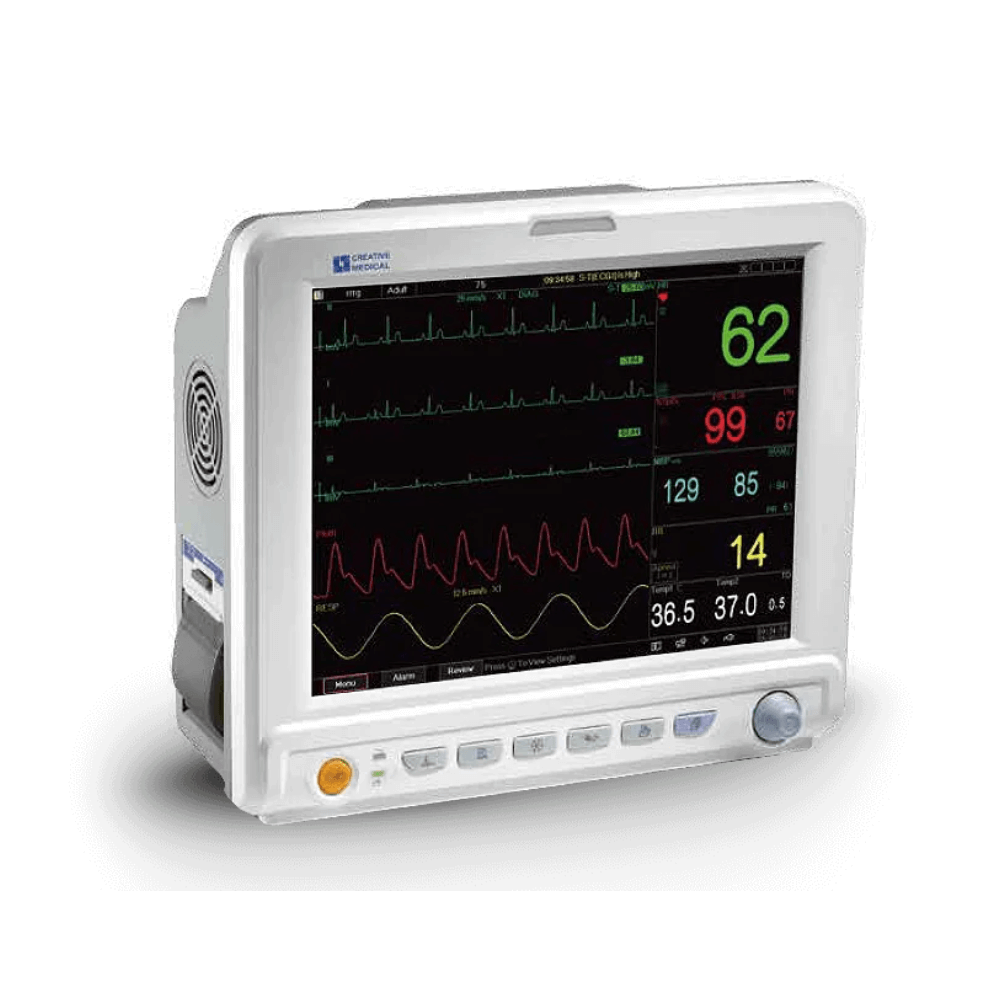 เครื่องติดตามการทำงานของหัวใจและสัญญาณชีพอัตโนมัติ CREATIVE MEDICAL UP-7000_2