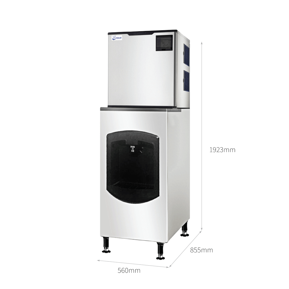 เครื่องทำน้ำแข็งแบบกด COOL ICE รุ่นCI-150M(NB)+CD-301B กำลังการผลิต 180กก./วัน_2