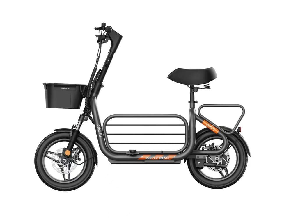 จักรยานไฟฟ้า OKAI CEETLE GLIDE EA20 (สีเทาเข้ม)