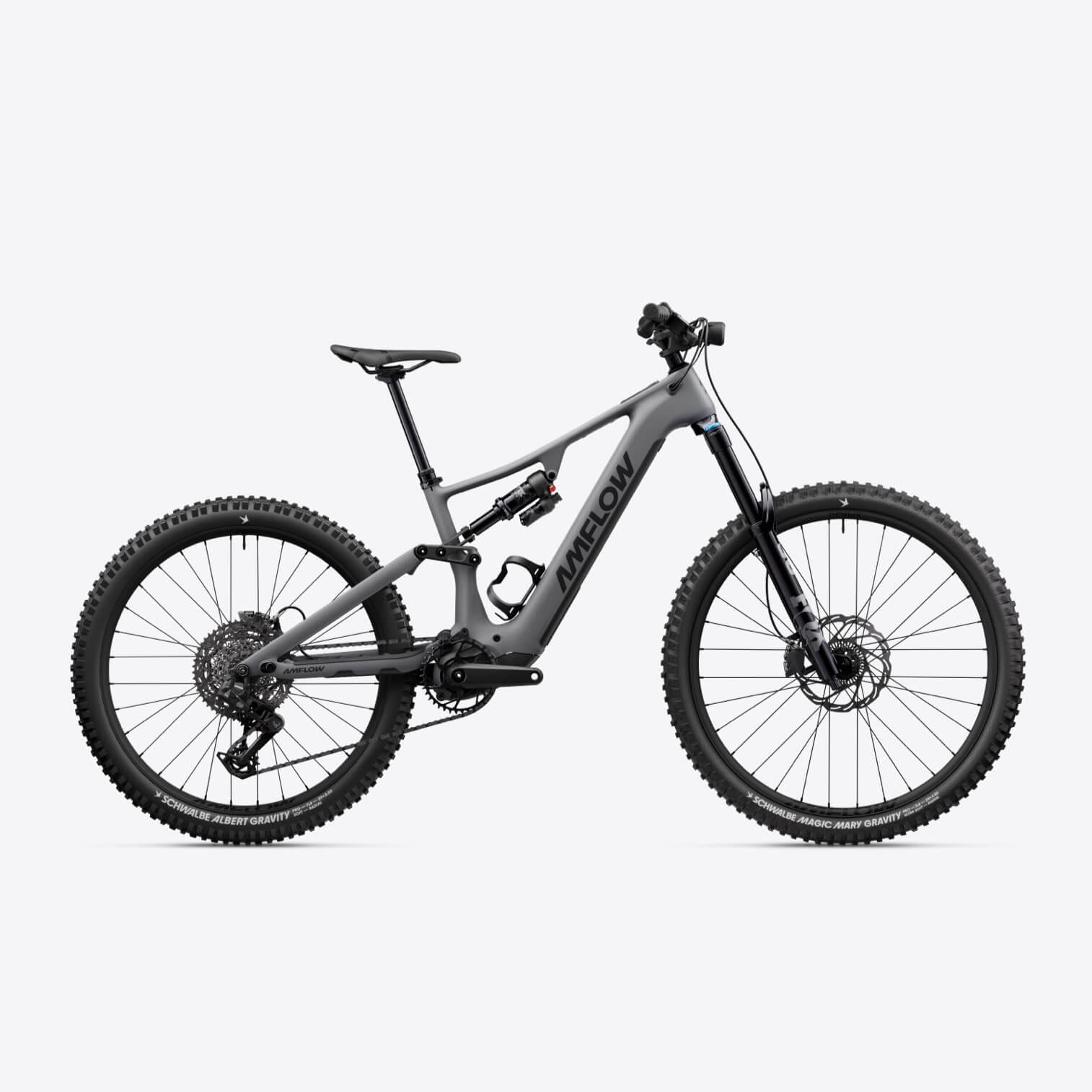 จักรยานไฟฟ้า AMFLOW PR CARBON PRO สีเทา_0
