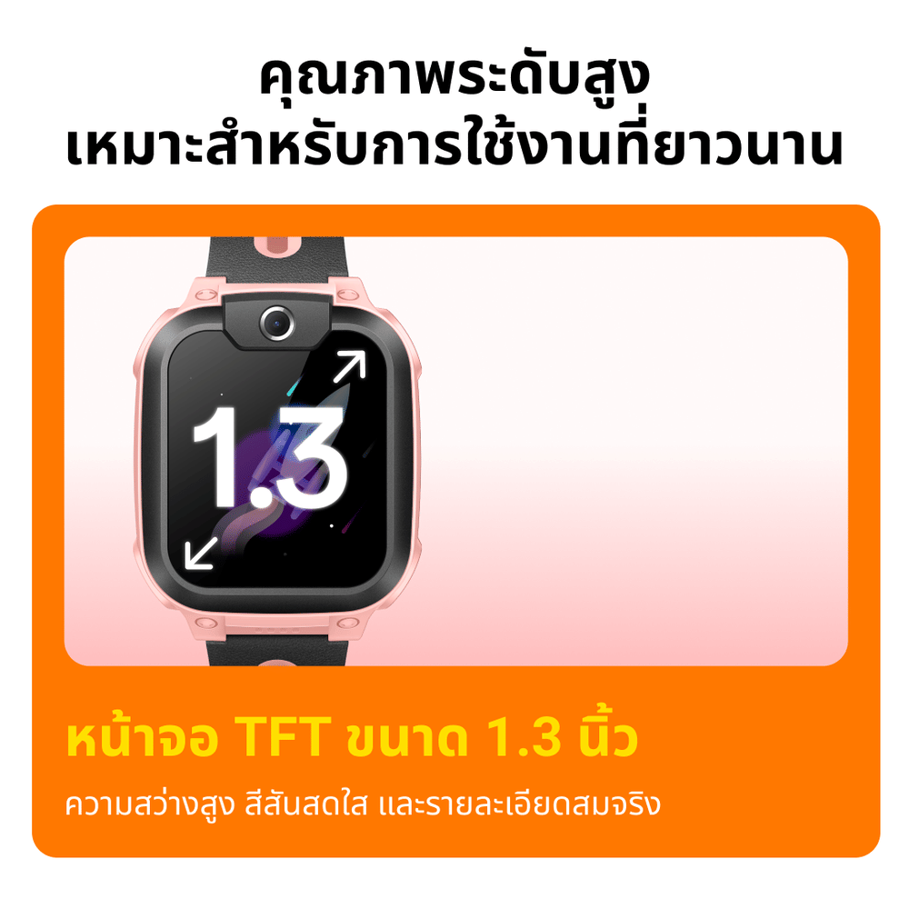 นาฬิกาอัจฉริยะ IMOO Z1 นาฬิกาโทรศัพท์เด็ก 4G SMART WATCH GPS ประกัน 1 ปี สีชมพู