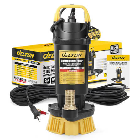 ปั๊มจุ่มน้ำสะอาด DELTON รุ่น DT-DSB-522 ขนาด 1 นิ้ว 0.5HP 450W_7