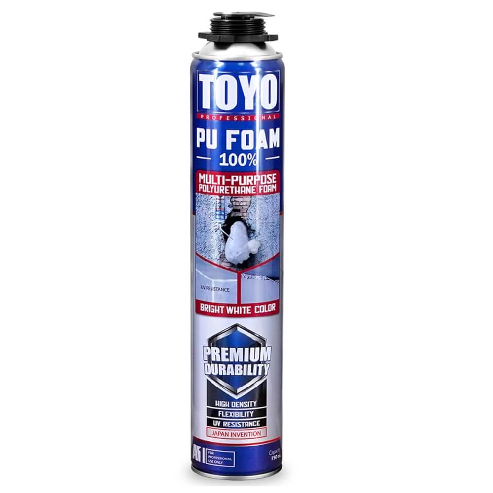 สเปรย์โฟม TOYO PU 750 มล. สีขาว