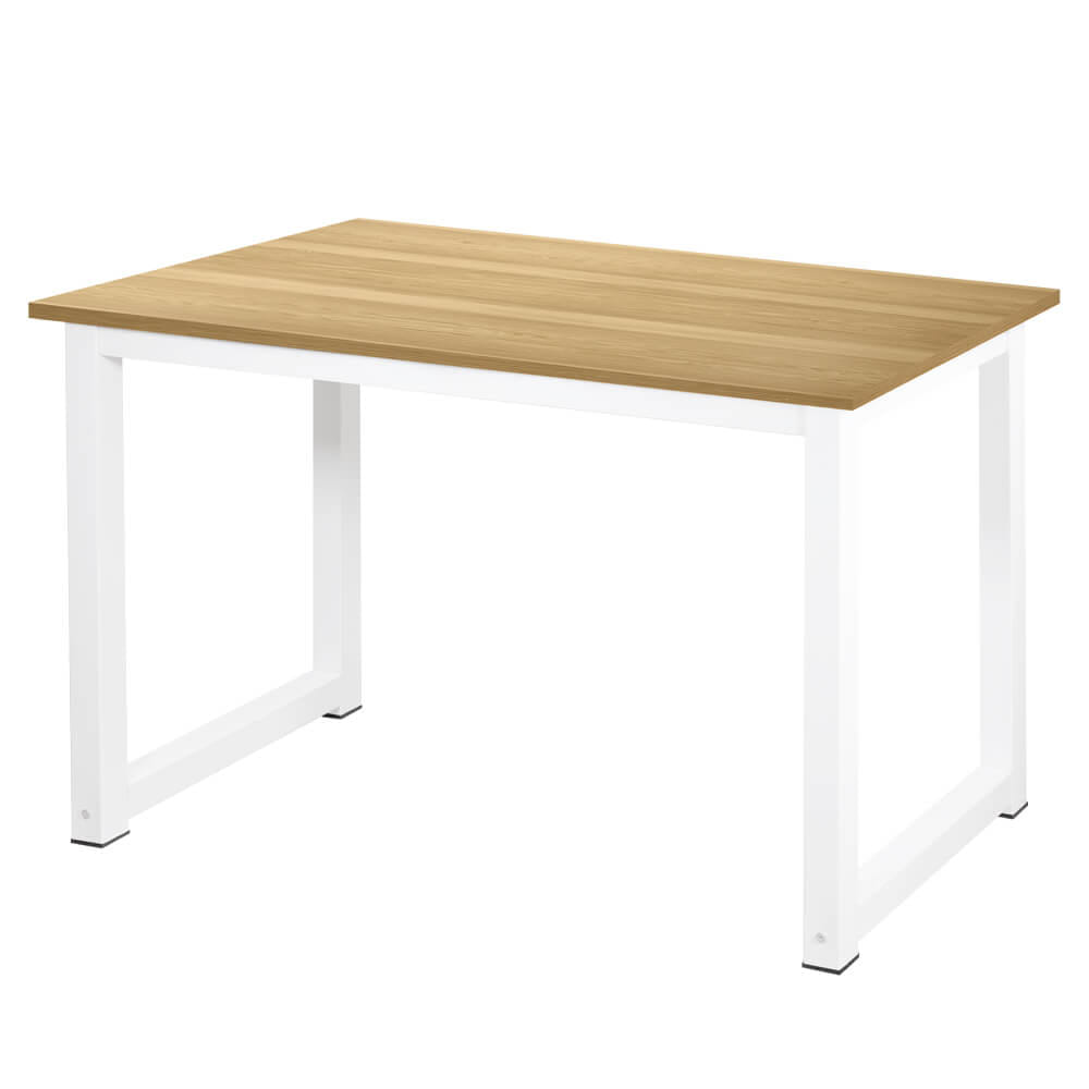 โต๊ะทำงาน InnHome รุ่น INH-140 ยาว 140 ซม. สี Light Walnut_1