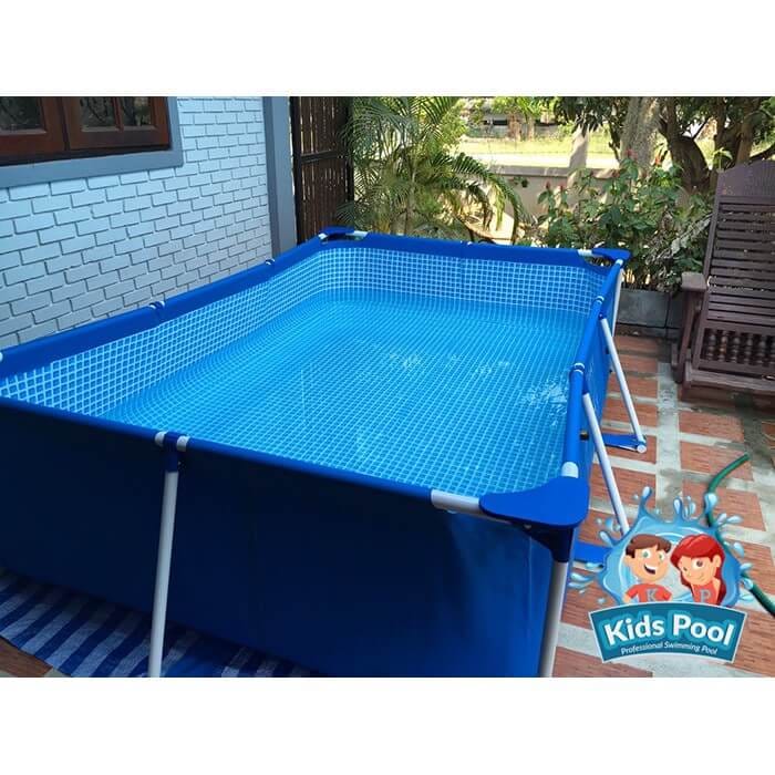 สระน้ำเป่าลม INTEX รุ่น METAL FRAME 3 เมตร (แถมทุ่นลอยคลอรีน + คลอรีนเม็ด 1 แพ็ค)
