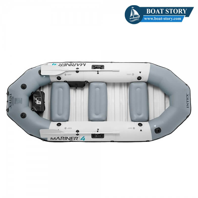 เรือยาง INTEX รุ่น  MARINER 4 ทนทานสุดในรุ่น อุปกรณ์ครบชุดพร้อมใช้งาน_5