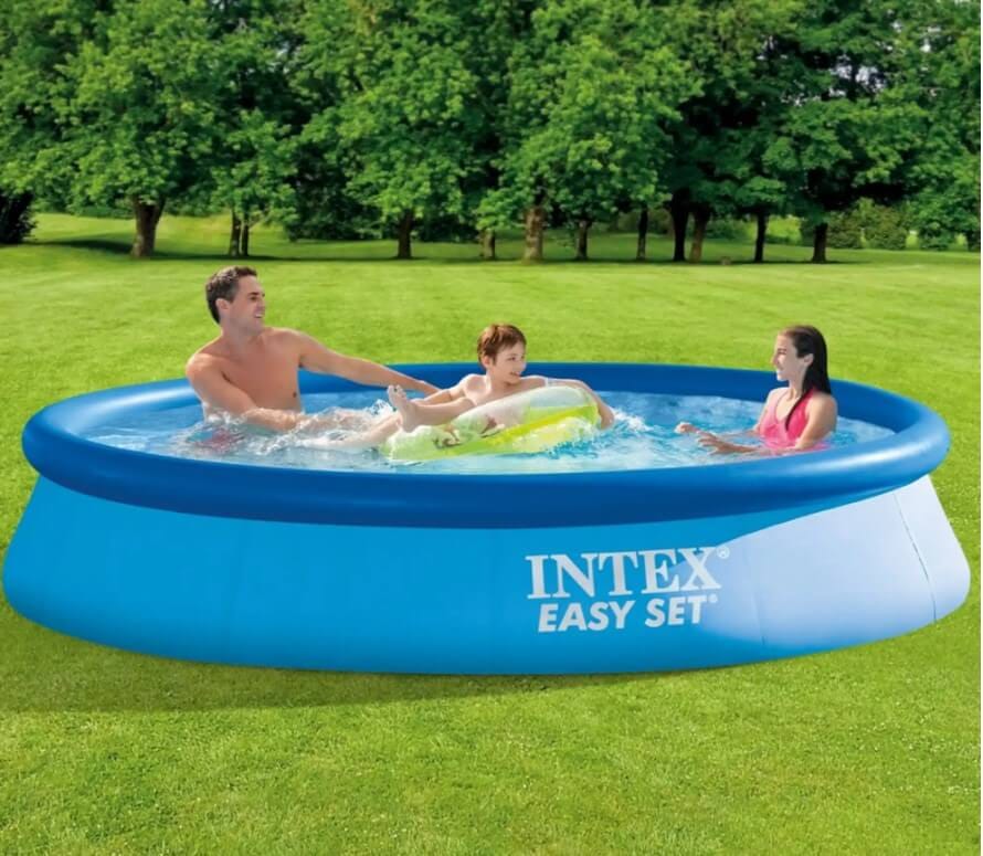 สระน้ำเป่าลม INTEX รุ่น EASY SET 10 ฟุต (แถมชุดซ่อมสระว่ายน้ำฟรี 2 ชุด)_7