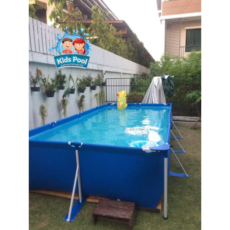 สระน้ำเป่าลม INTEX รุ่น METAL FRAME 3 เมตร พร้อมเครื่องกรองและผ้าคลุมสระ_2