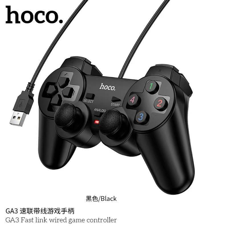จอยเกม HOCO GA3 สำหรับ PC รองรับระบบ WINDOWS เชื่อมต่อ USB-A สายยาว 1.5 เมตร_8