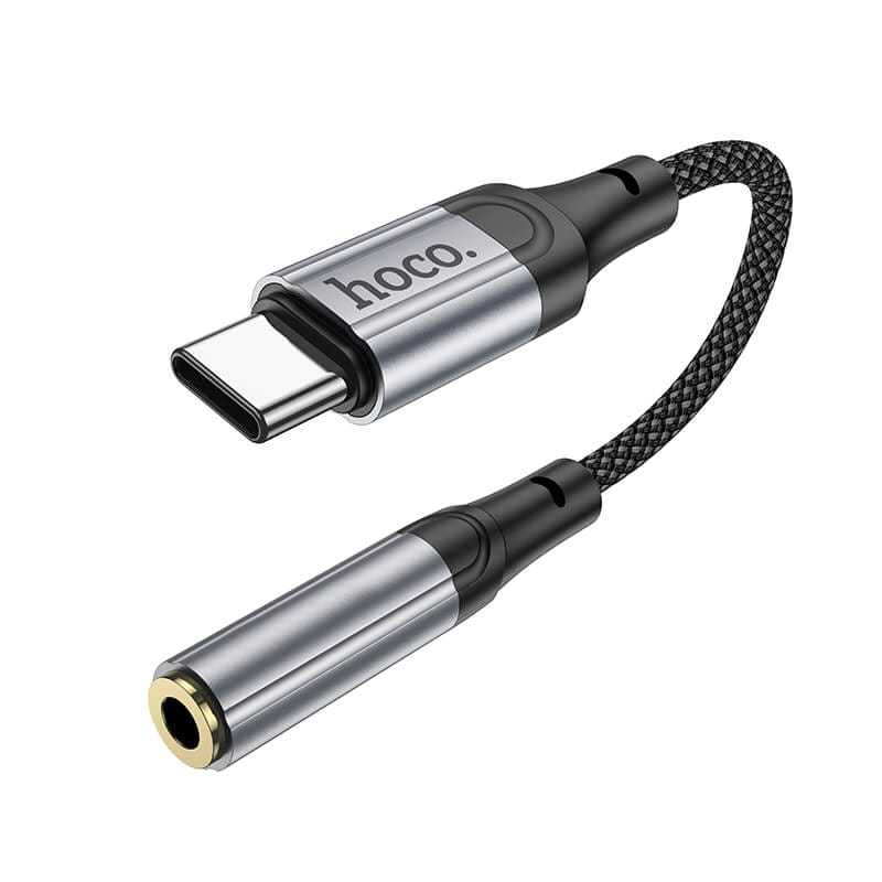 ตัวแปลงหูฟัง TYPE-C TO AUX 3.5MM HOCO LS36 ชิป DAC คุณภาพเสียง HIFI รองรับการโทรและฟังเพลง