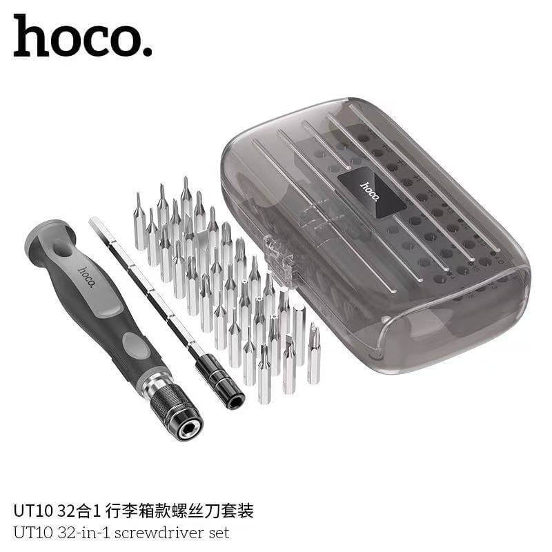 ชุดไขควงอเนกประสงค์ 32-IN-1 HOCO UT10 ครบจบในชุดเดียว พร้อมก้านต่อหัวเล็ก สำหรับอุปกรณ์อิเล็กทรอนิกส์_1