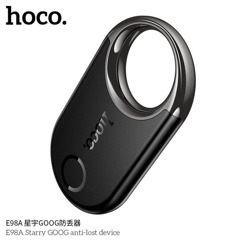 อุปกรณ์ติดตามจีพีเอส HOCO E98A ANDROID GPS TAG สำหรับแอนดรอยด์ รองรับ GOOGLE FIND MY NETWORK สีดำ