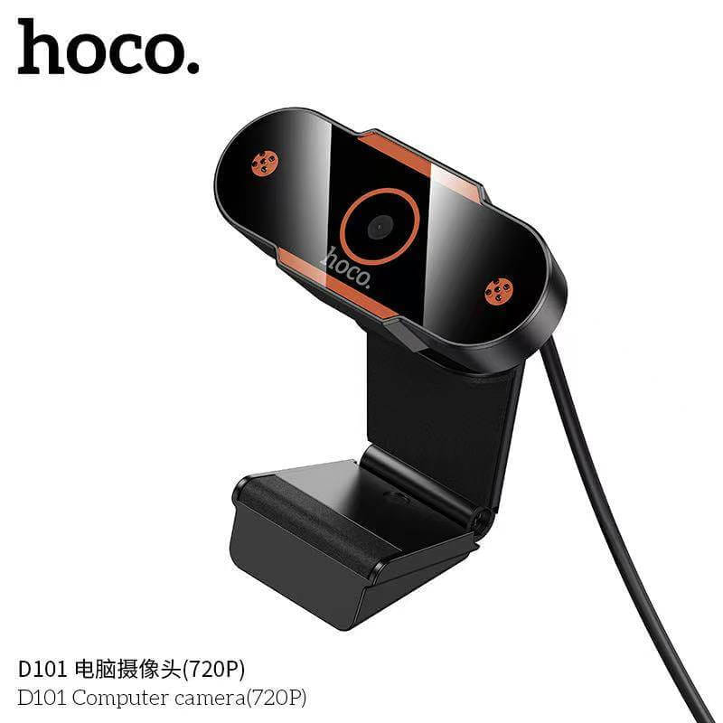 กล้องเว็บแคม HD 720P 1MP HOCO D101 ไมโครโฟนตัดเสียงรบกวน ENC 30FPS