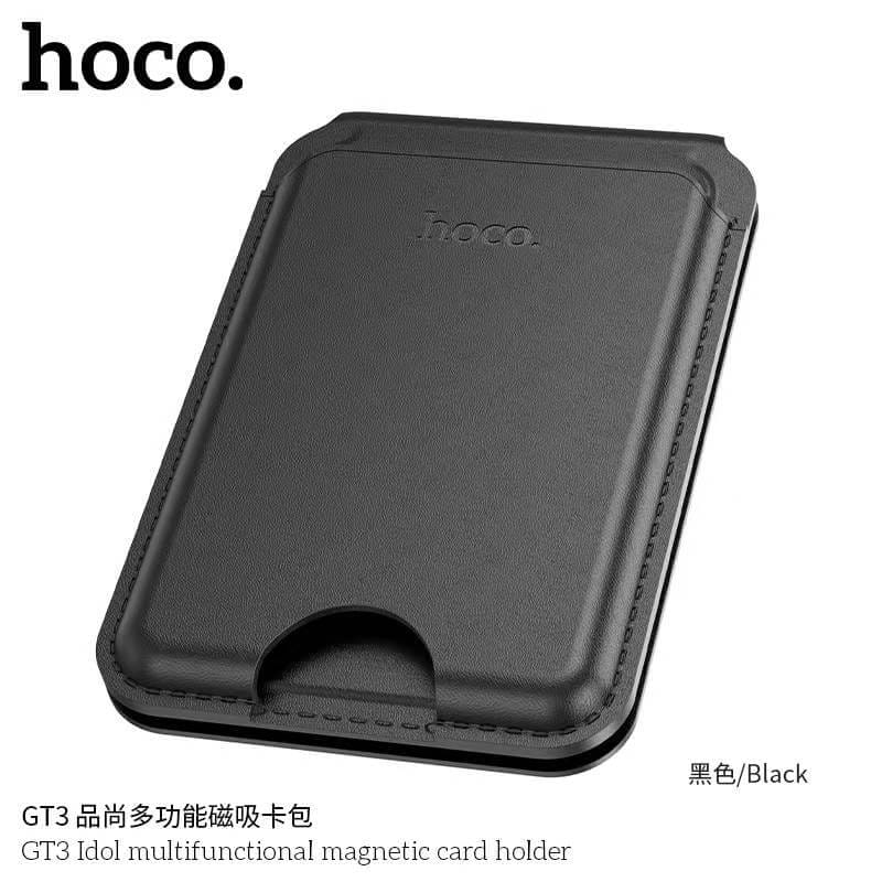 ขาตั้งมือถือแม่เหล็ก+ที่เก็บบัตร HOCO GT3 MAGNETIC WALLET สำหรับ IOS HC6_3