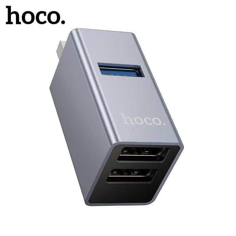 อุปกรณ์เชื่อมต่อ 3IN1 HOCO HB54 USB TO USB 3.0 + USB 2.0 X 2 ความเร็วสูง 5GBPS
