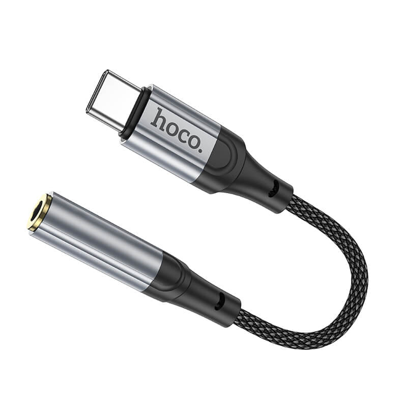 ตัวแปลงหูฟัง TYPE-C TO AUX 3.5MM HOCO LS36 ชิป DAC คุณภาพเสียง HIFI รองรับการโทรและฟังเพลง