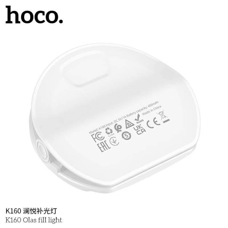 ไฟอเนกประสงค์ LED HOCO K160 ปรับแสงได้ 3 โทน 9 ระดับ ความสว่าง 900 ลูเมน