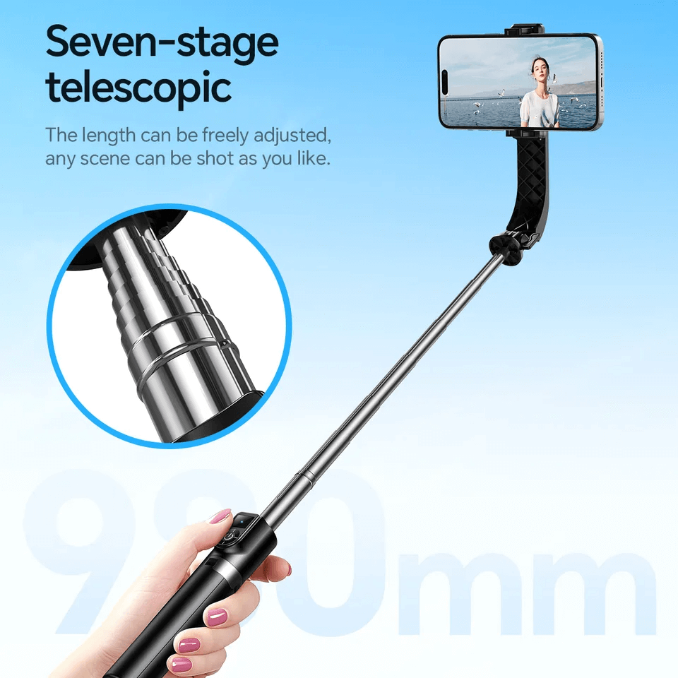 ขาตั้งมือถือ HOCO K20 หมุนได้ 360&deg; ยืดสูงสุด 980MM พร้อมรีโมทบลูทูธ