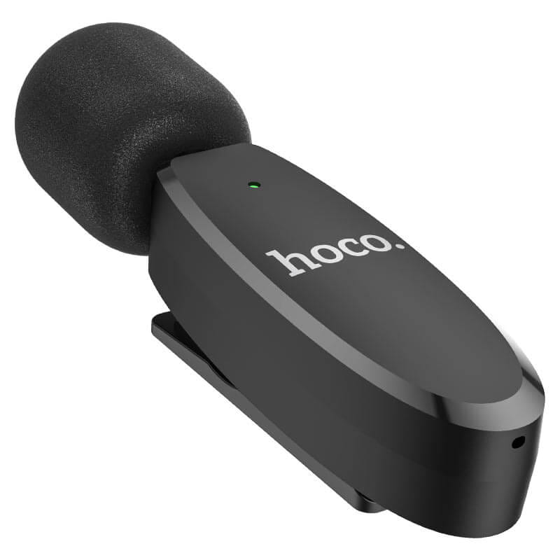ไมโครโฟนไร้สาย HOCO L15 IOS LIGHTNING ระบบรับเสียง 360&deg; ความถี่ 2.4GHZ ระยะการใช้งาน 15 เมตร สำหรับ IPHONE