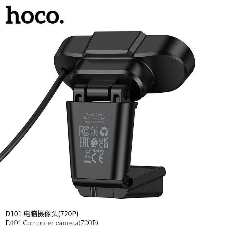 กล้องเว็บแคม HD 720P 1MP HOCO D101 ไมโครโฟนตัดเสียงรบกวน ENC 30FPS