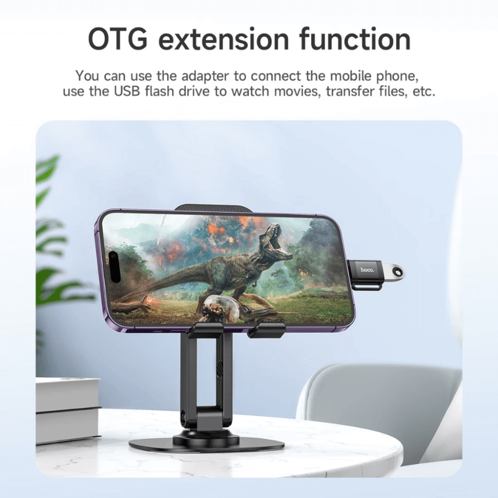 อะแดปเตอร์ LIGHTNING TO USB HOCO UA31A รองรับ OTG ความเร็ว 480MBPS สำหรับ IPHONE 6-14 & IPAD