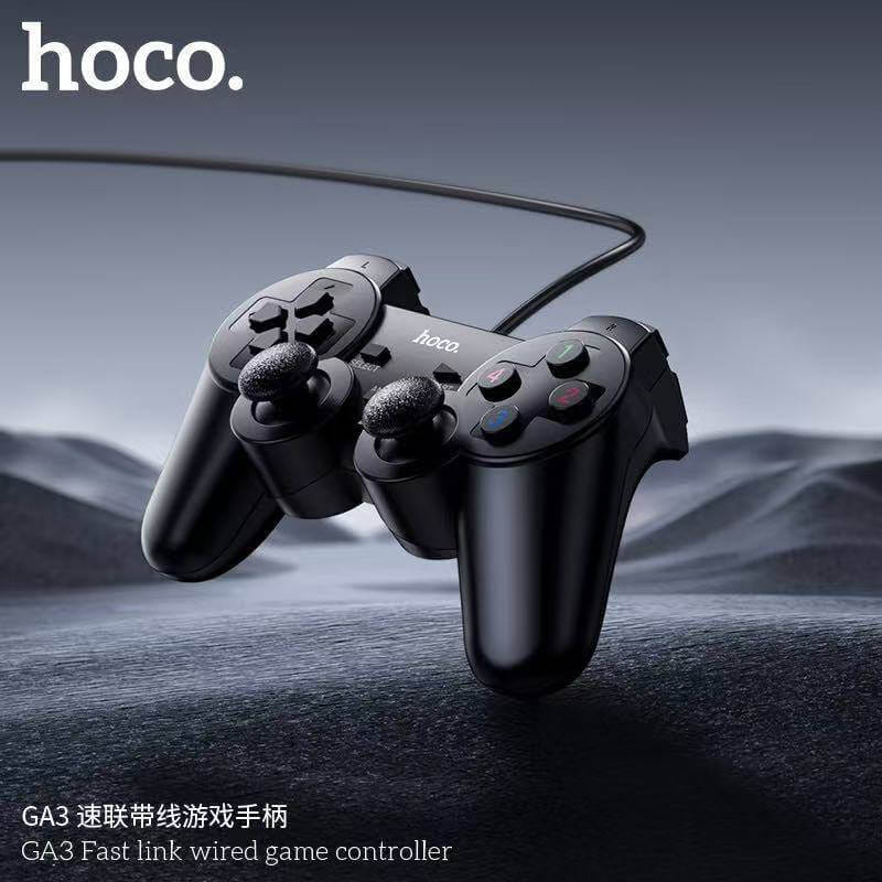 จอยเกม HOCO GA3 สำหรับ PC รองรับระบบ WINDOWS เชื่อมต่อ USB-A สายยาว 1.5 เมตร