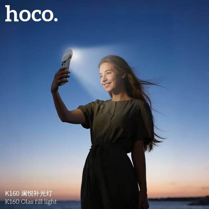 ไฟอเนกประสงค์ LED HOCO K160 ปรับแสงได้ 3 โทน 9 ระดับ ความสว่าง 900 ลูเมน