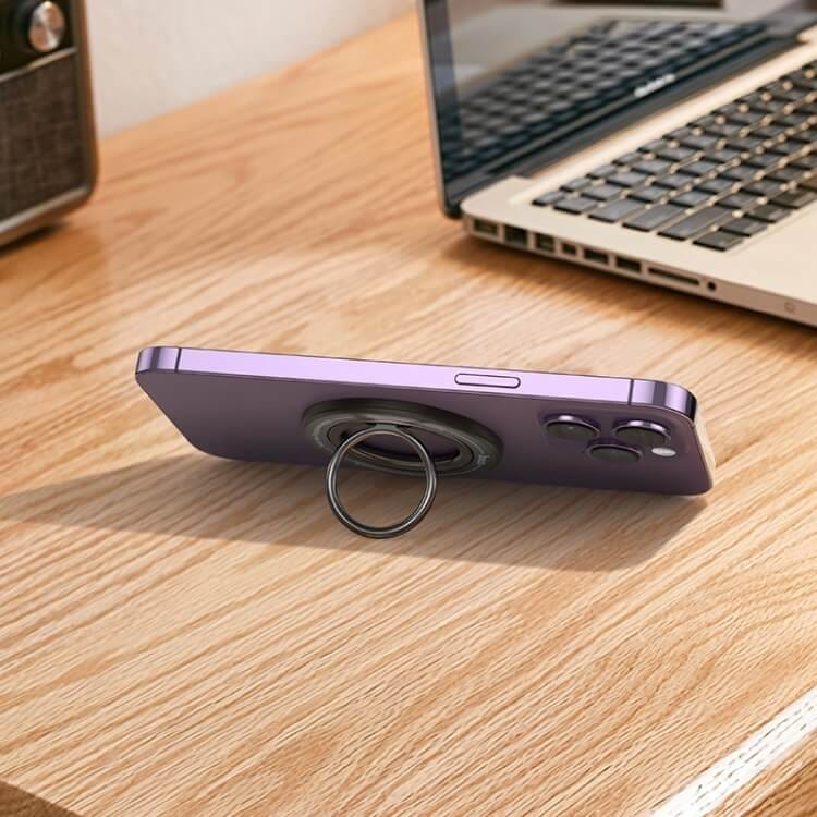 กริปจับมือถือ HOCO HOCO GH3 แบบวงแหวนแม่เหล็ก หมุนได้ 360&deg; รองรับ MAGSAFE สำหรับ IPHONE & สมาร์ทโฟน