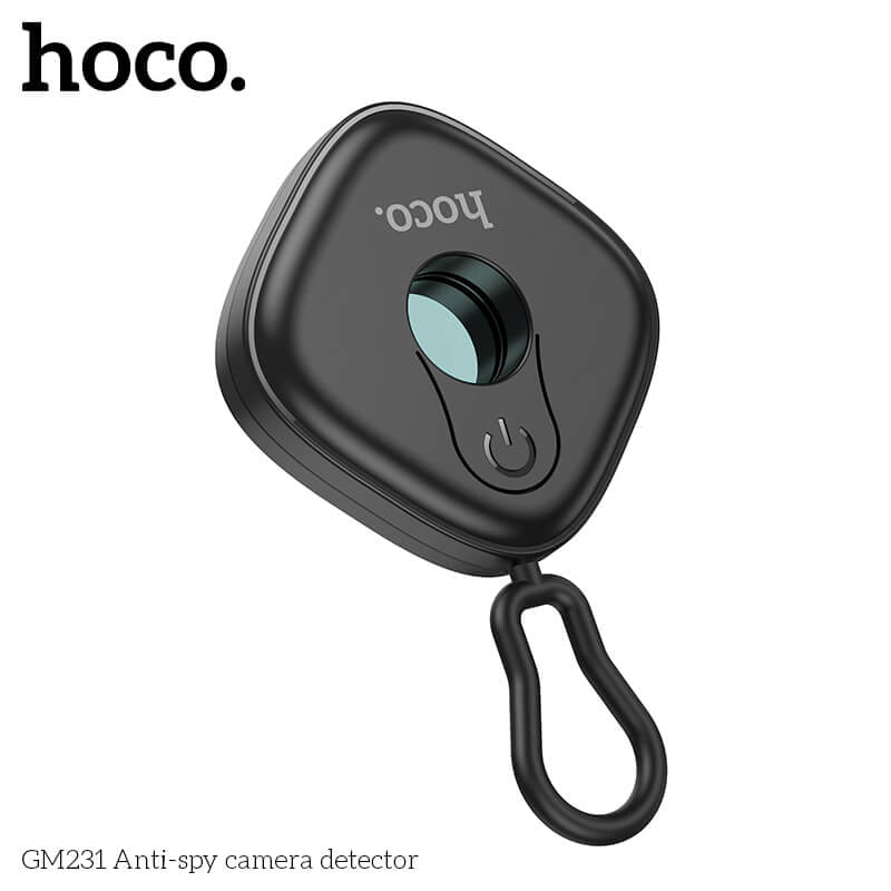เครื่องตรวจจับกล้องอินฟาเรด HOCO GM231 ป้องกันการแอบถ่าย เพิ่มความปลอดภัย ตรวจจับระยะ 5 เมตร สีดำ_7