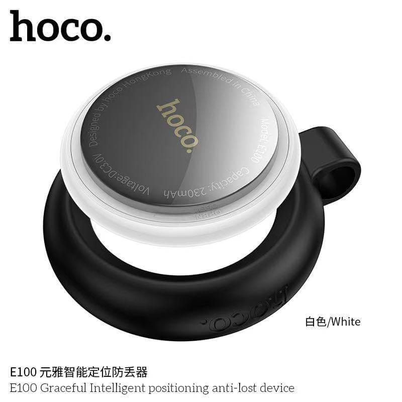 อุปกรณ์ติดตามจีพีเอส HOCO E100 สำหรับ APPLE IOS พร้อมเคสซิลิโคนในตัว สีขาว_7