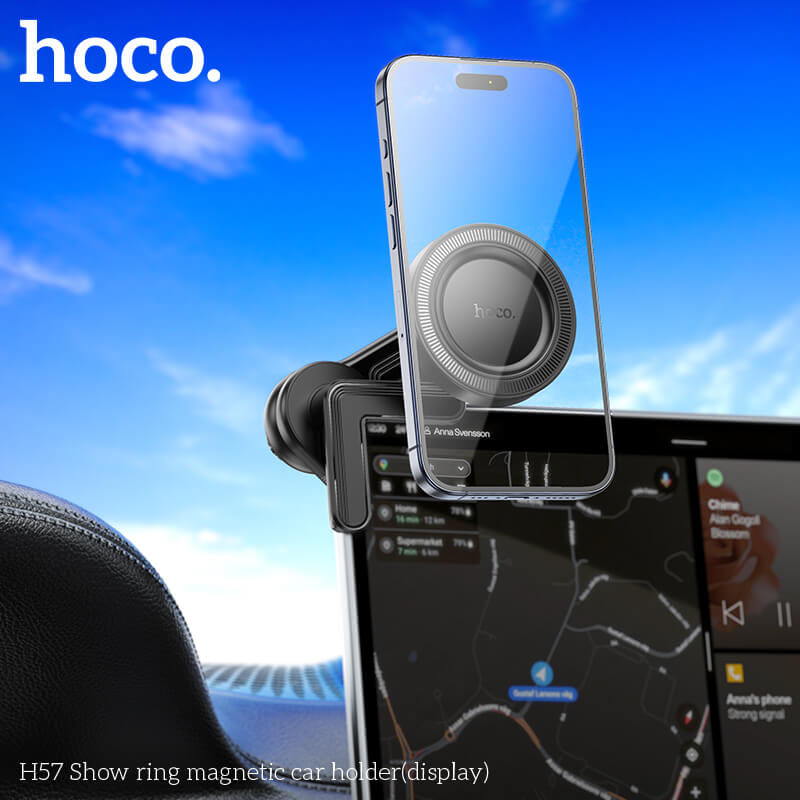 ที่จับโทรศัพท์ HOCO H57 ชนิดแม่เหล็ก สำหรับติดหน้าจอดิสเพลย์ รองรับมือถือจอ 4.5 - 7 นิ้ว_7