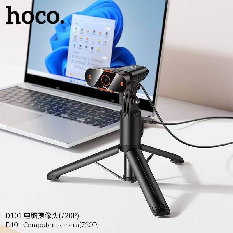 กล้องเว็บแคม HD 720P 1MP HOCO D101 ไมโครโฟนตัดเสียงรบกวน ENC 30FPS