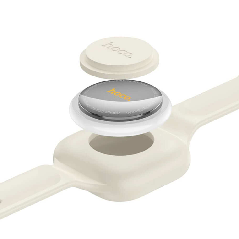อุปกรณ์ติดตามจีพีเอส HOCO E91E สีเทา GPS TAG แบบสายรัดข้อมือ รองรับ APPLE FIND MY NETWORK สำหรับเด็กและผู้สูงอายุ