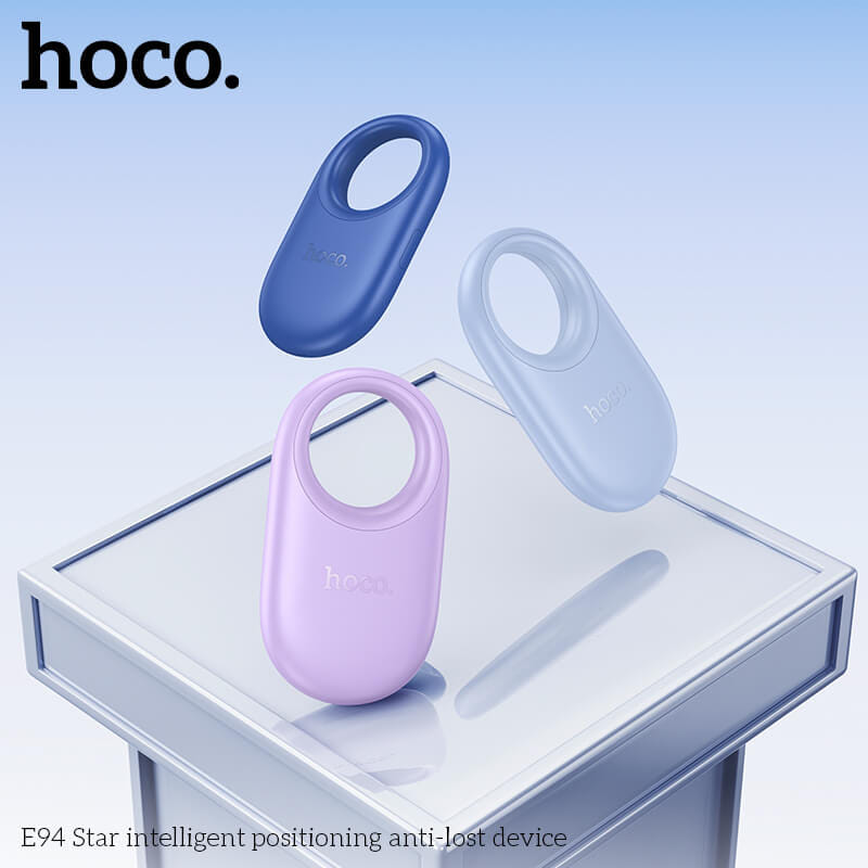 อุปกรณ์ติดตามจีพีเอส HOCO E94 GPS TAG สำหรับ APPLE IOS สีม่วง